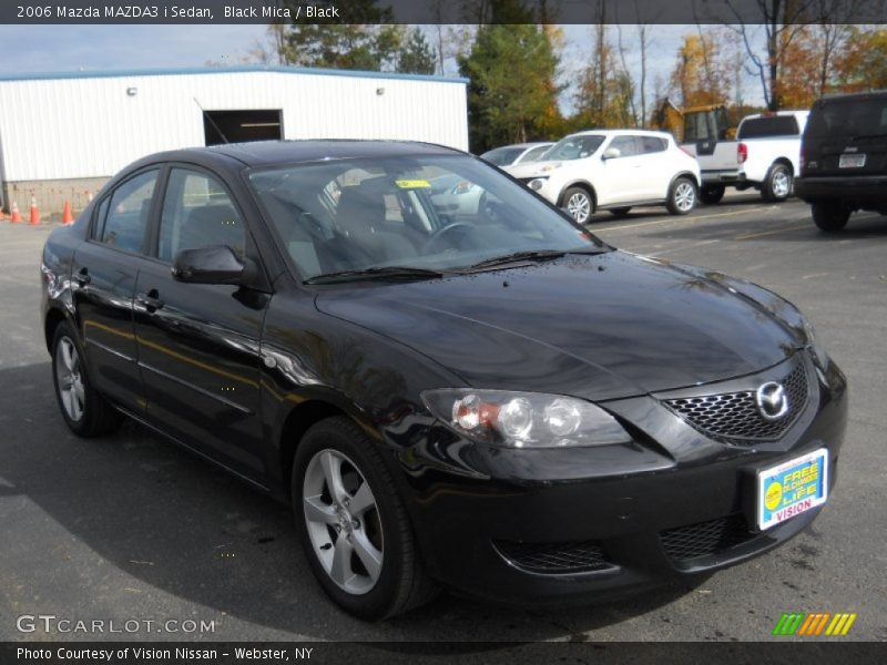 Black Mica / Black 2006 Mazda MAZDA3 i Sedan