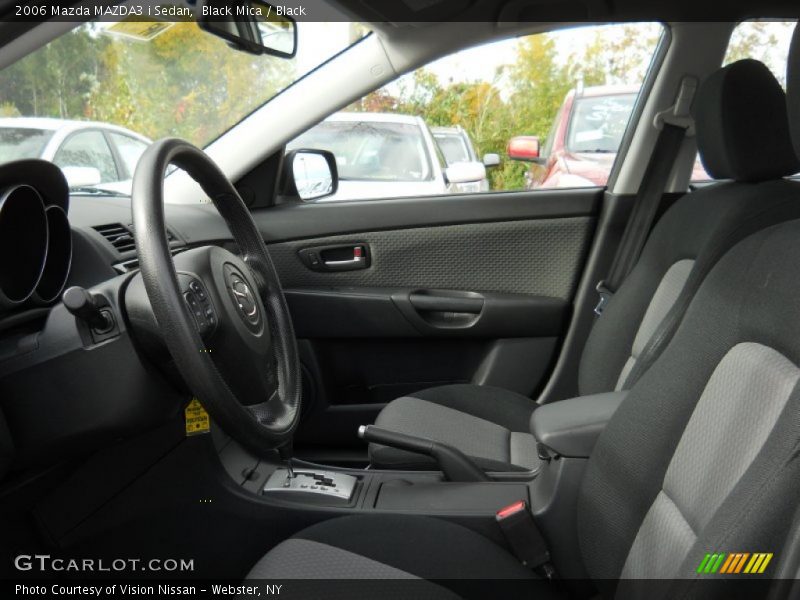 Black Mica / Black 2006 Mazda MAZDA3 i Sedan