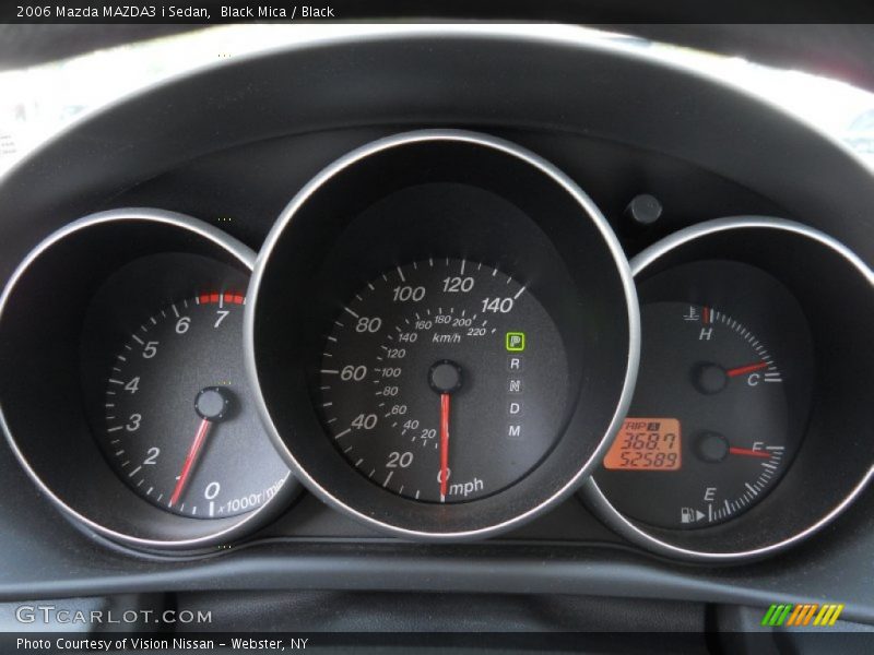  2006 MAZDA3 i Sedan i Sedan Gauges