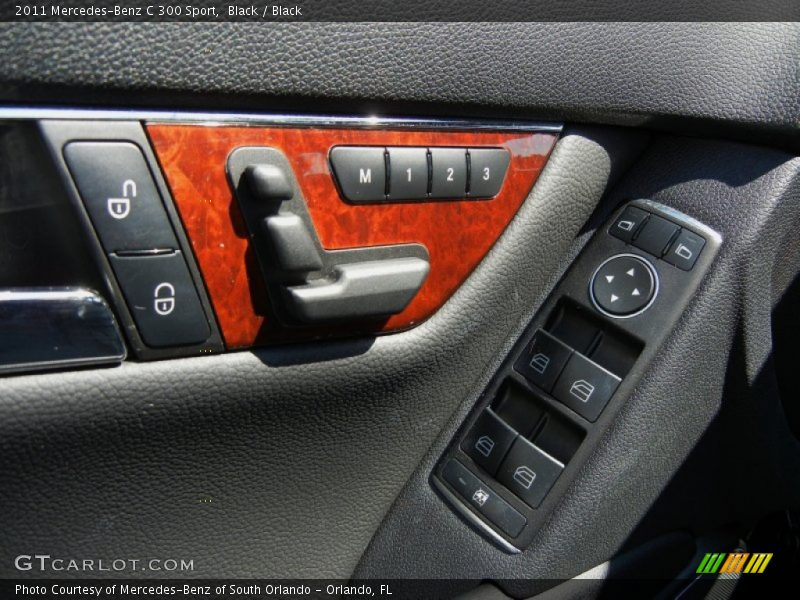 Black / Black 2011 Mercedes-Benz C 300 Sport