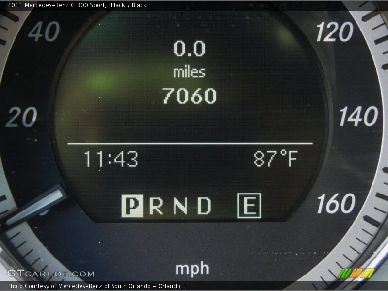 Black / Black 2011 Mercedes-Benz C 300 Sport