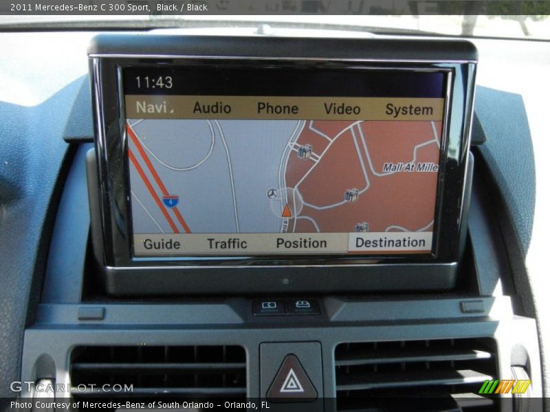 Black / Black 2011 Mercedes-Benz C 300 Sport