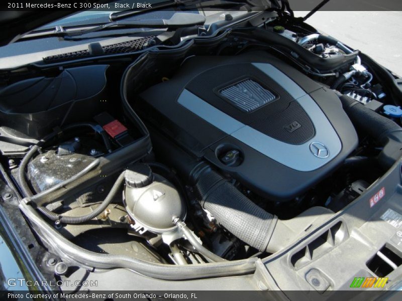 Black / Black 2011 Mercedes-Benz C 300 Sport