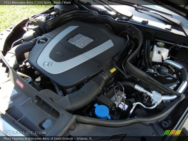 Black / Black 2011 Mercedes-Benz C 300 Sport