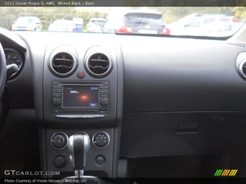 Wicked Black / Black 2011 Nissan Rogue SL AWD