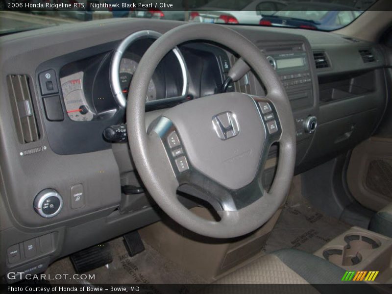 Nighthawk Black Pearl / Olive 2006 Honda Ridgeline RTS