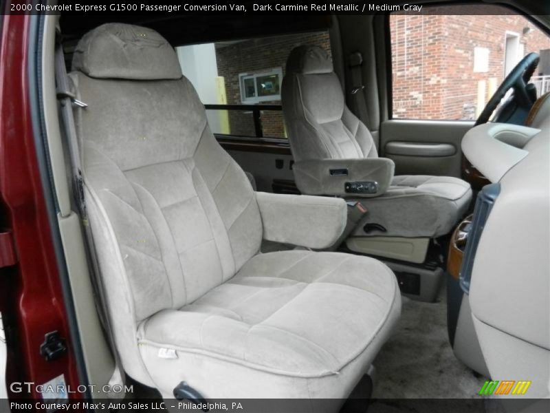  2000 Express G1500 Passenger Conversion Van Medium Gray Interior