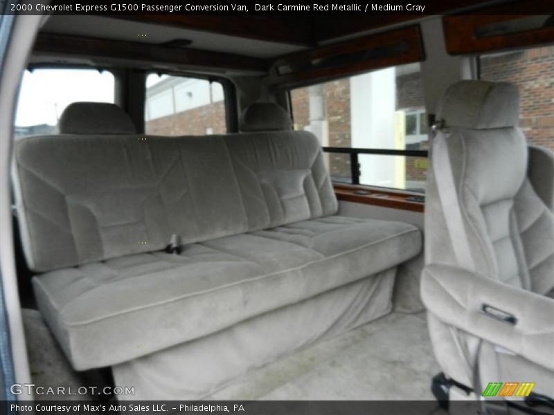  2000 Express G1500 Passenger Conversion Van Medium Gray Interior
