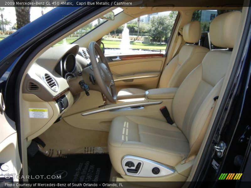  2009 GL 450 4Matic Cashmere Interior