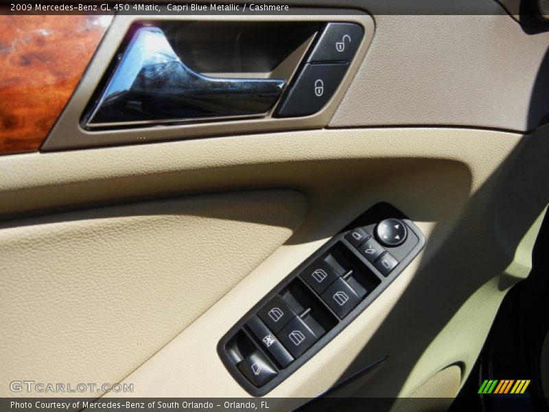 Capri Blue Metallic / Cashmere 2009 Mercedes-Benz GL 450 4Matic