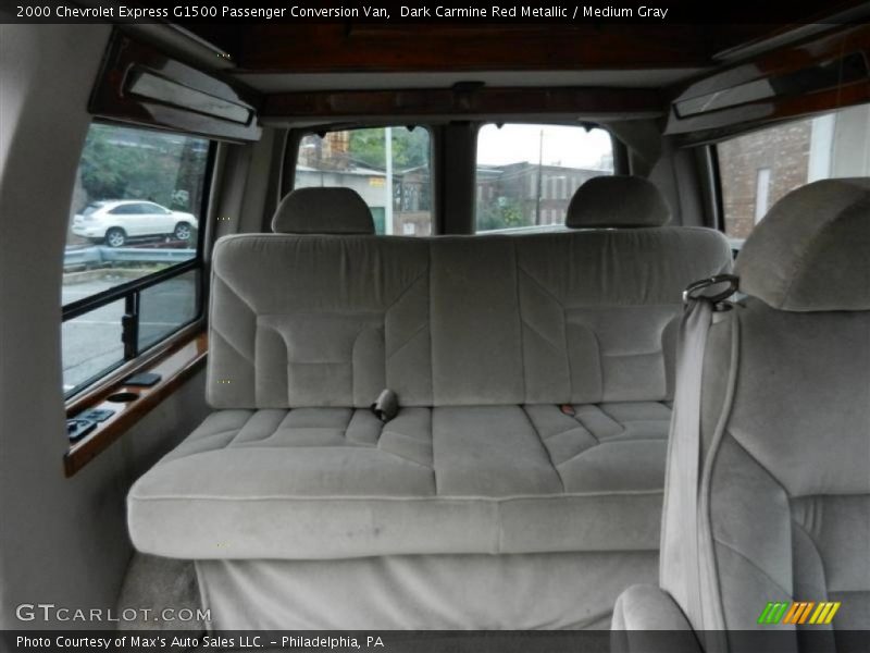  2000 Express G1500 Passenger Conversion Van Medium Gray Interior