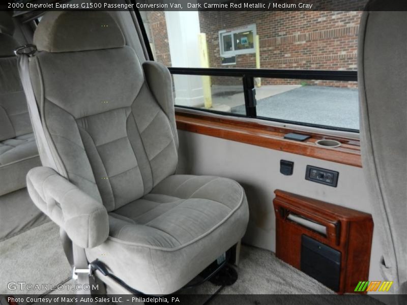  2000 Express G1500 Passenger Conversion Van Medium Gray Interior