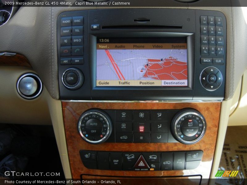 Navigation of 2009 GL 450 4Matic