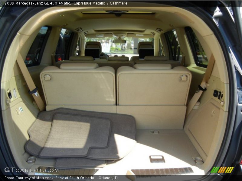 Capri Blue Metallic / Cashmere 2009 Mercedes-Benz GL 450 4Matic