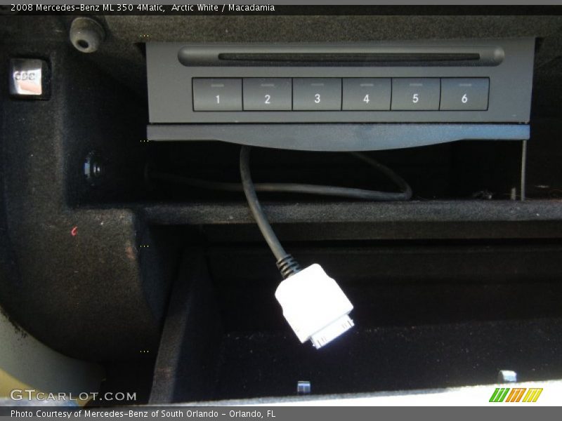 Arctic White / Macadamia 2008 Mercedes-Benz ML 350 4Matic