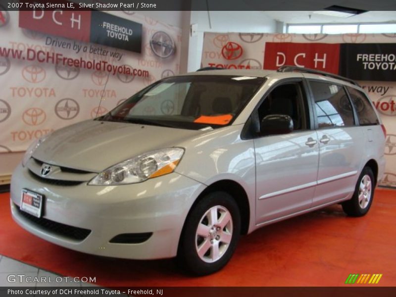 Silver Shadow Pearl / Stone 2007 Toyota Sienna LE