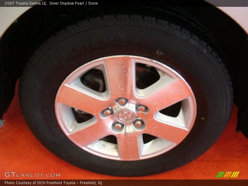 Silver Shadow Pearl / Stone 2007 Toyota Sienna LE