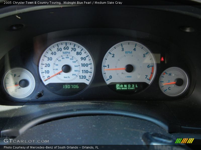 2005 Town & Country Touring Touring Gauges