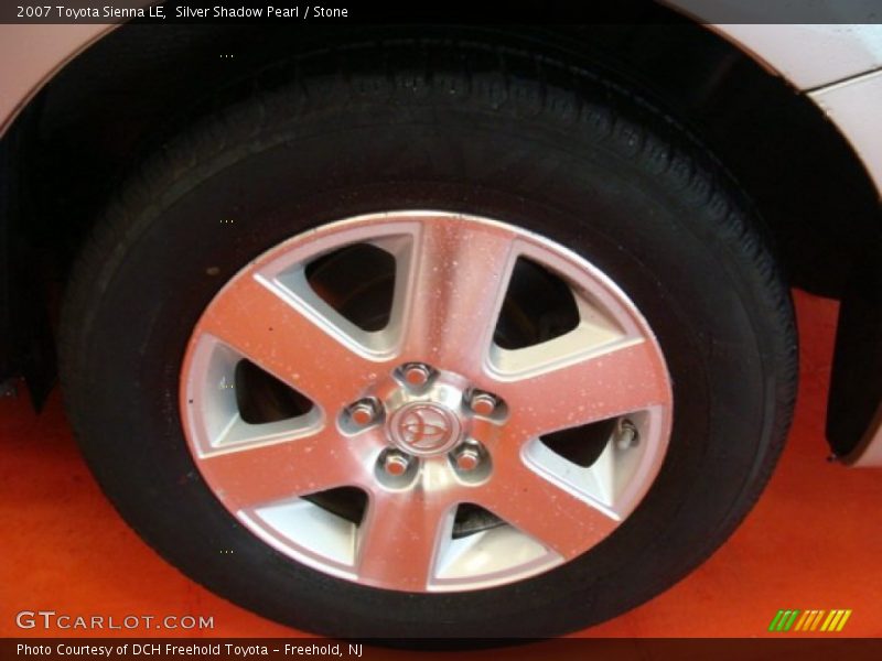 Silver Shadow Pearl / Stone 2007 Toyota Sienna LE