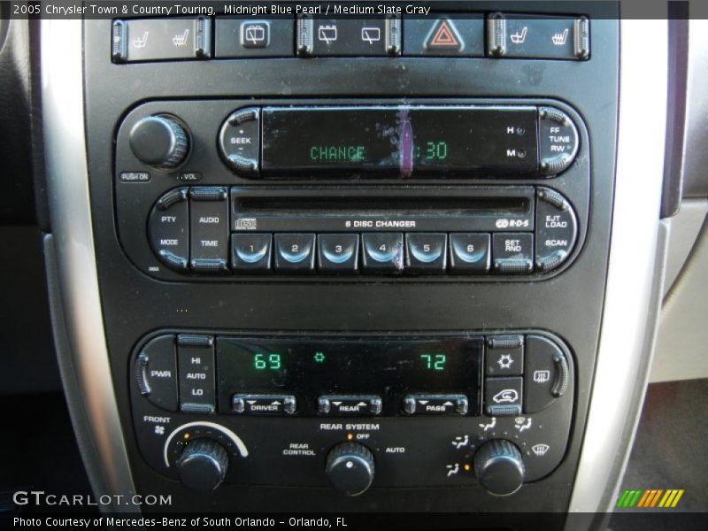 Controls of 2005 Town & Country Touring