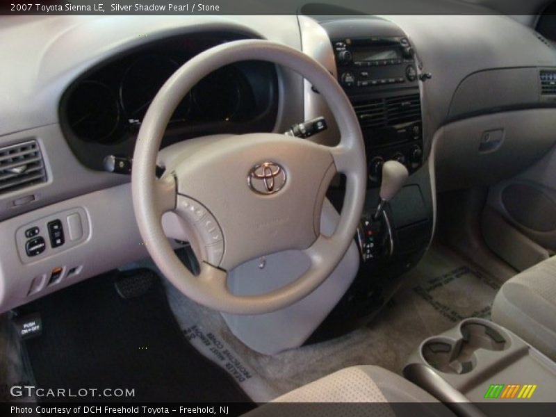 Silver Shadow Pearl / Stone 2007 Toyota Sienna LE
