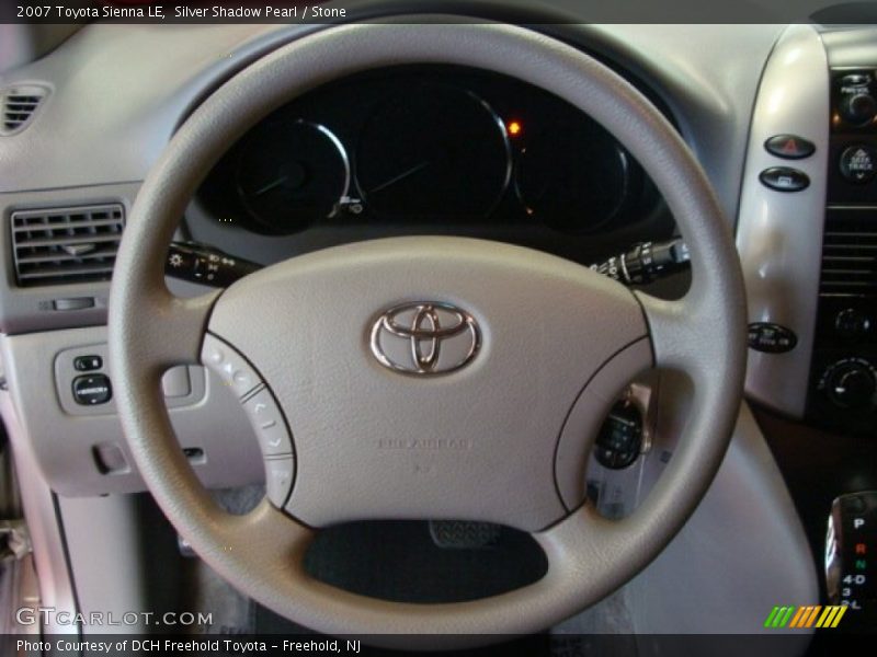 Silver Shadow Pearl / Stone 2007 Toyota Sienna LE