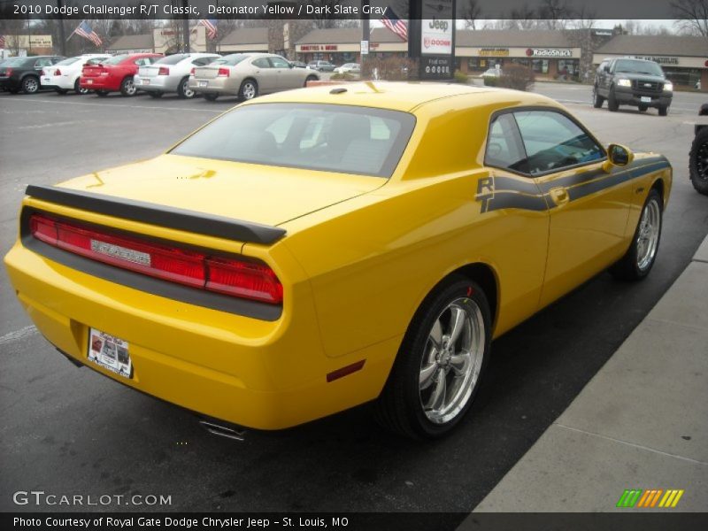  2010 Challenger R/T Classic Detonator Yellow
