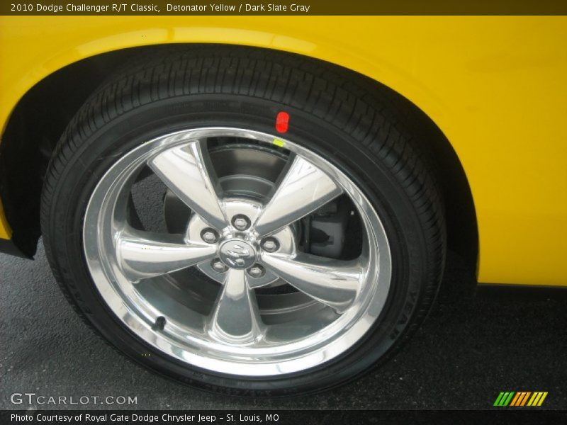 Detonator Yellow / Dark Slate Gray 2010 Dodge Challenger R/T Classic