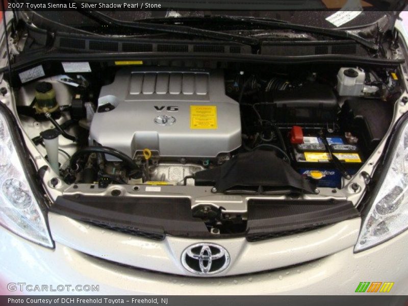 Silver Shadow Pearl / Stone 2007 Toyota Sienna LE