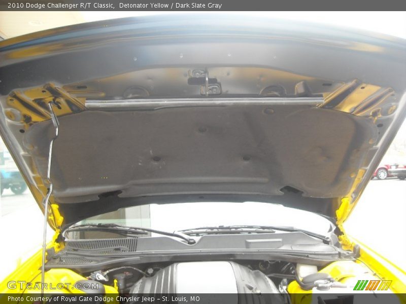 Detonator Yellow / Dark Slate Gray 2010 Dodge Challenger R/T Classic