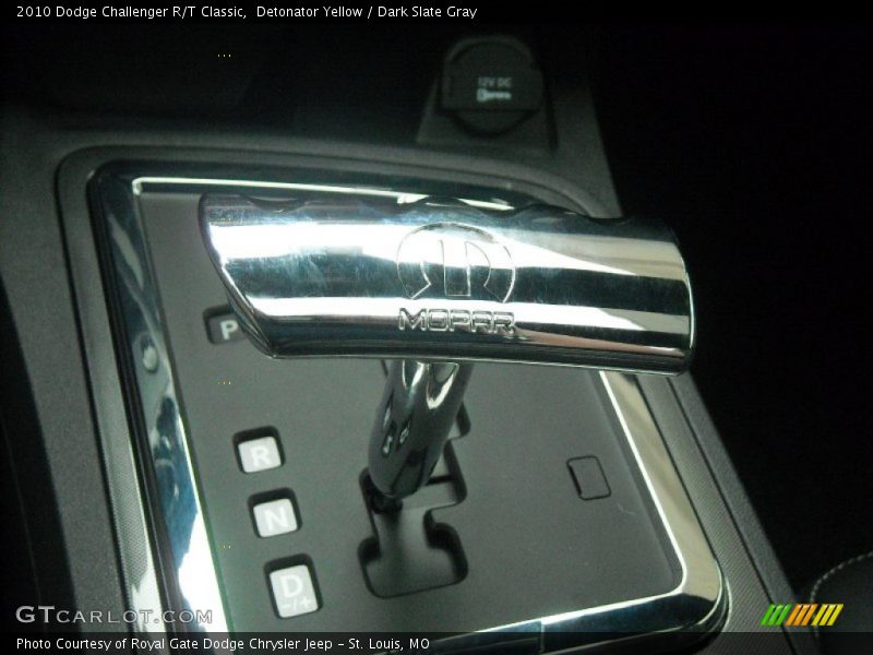 Detonator Yellow / Dark Slate Gray 2010 Dodge Challenger R/T Classic
