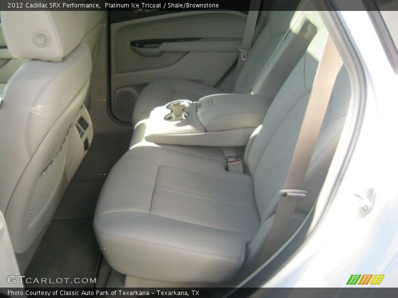 Platinum Ice Tricoat / Shale/Brownstone 2012 Cadillac SRX Performance