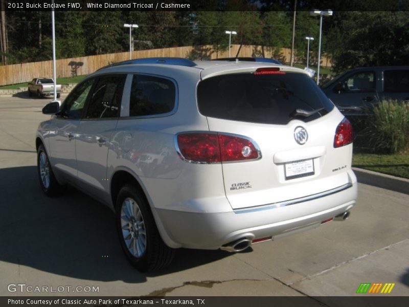 White Diamond Tricoat / Cashmere 2012 Buick Enclave FWD