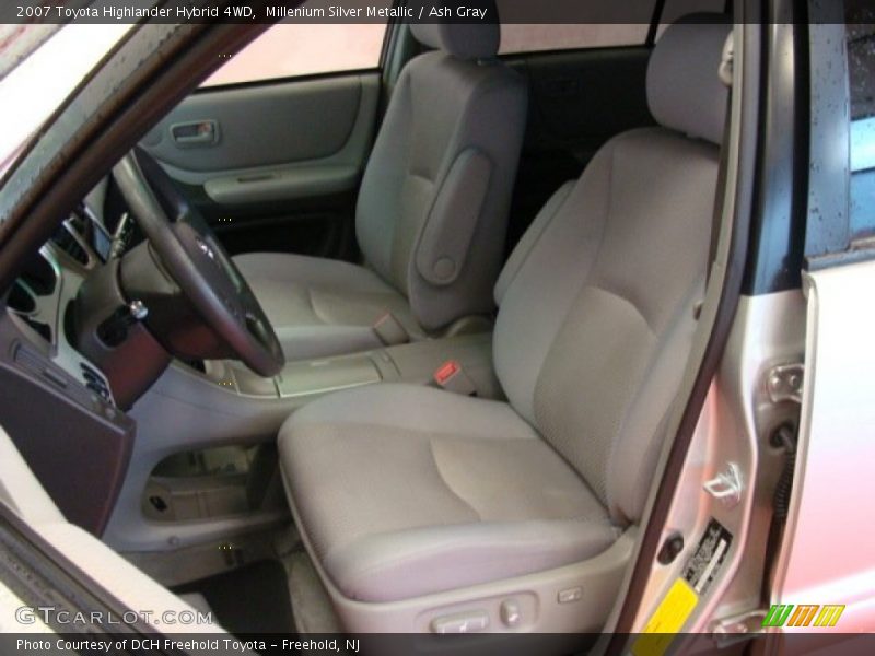 Millenium Silver Metallic / Ash Gray 2007 Toyota Highlander Hybrid 4WD