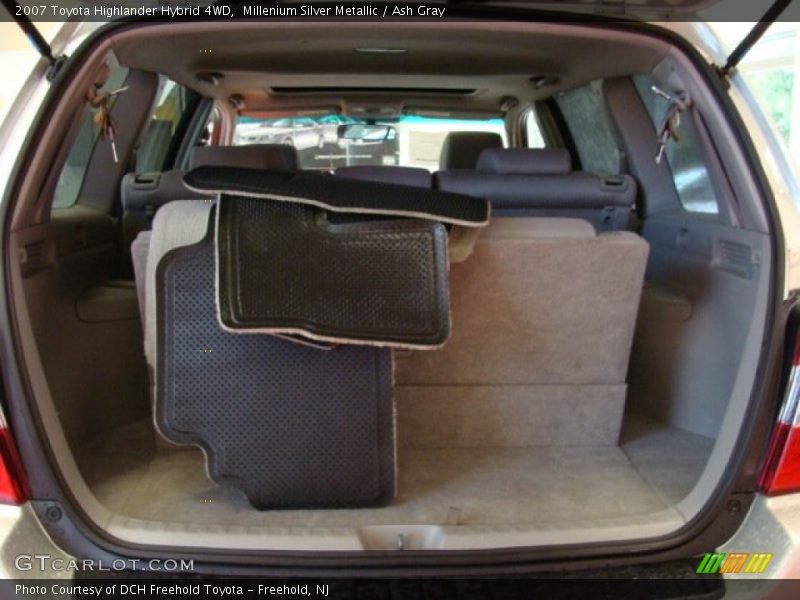 Millenium Silver Metallic / Ash Gray 2007 Toyota Highlander Hybrid 4WD