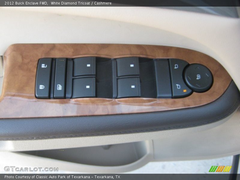 White Diamond Tricoat / Cashmere 2012 Buick Enclave FWD