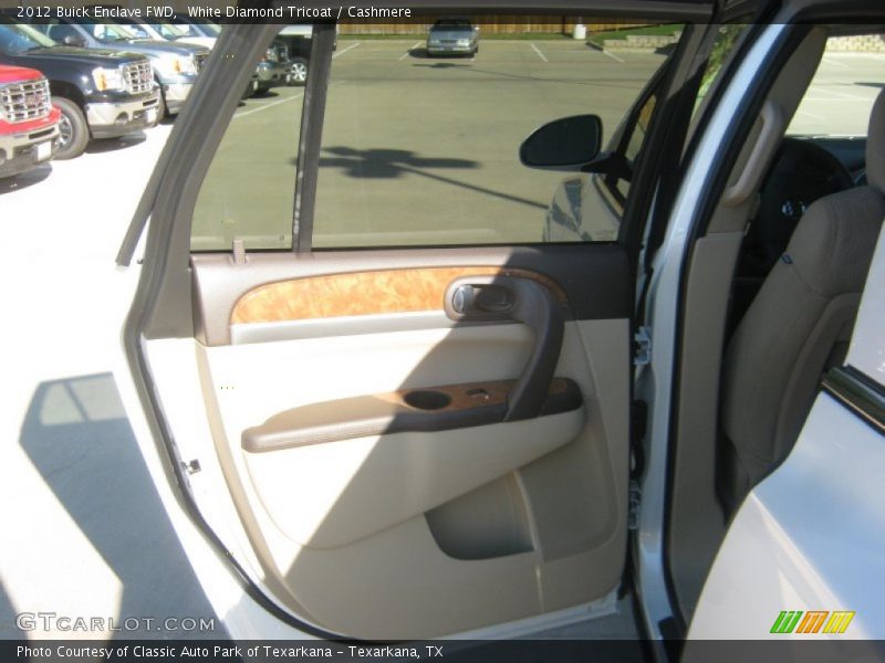White Diamond Tricoat / Cashmere 2012 Buick Enclave FWD