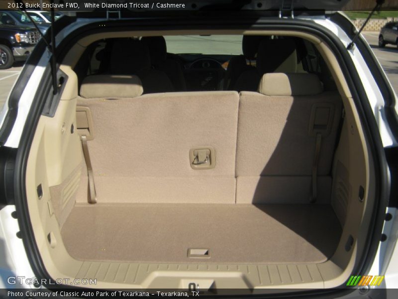 White Diamond Tricoat / Cashmere 2012 Buick Enclave FWD