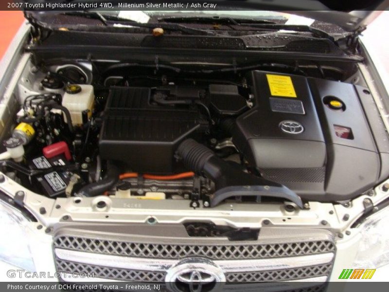 Millenium Silver Metallic / Ash Gray 2007 Toyota Highlander Hybrid 4WD