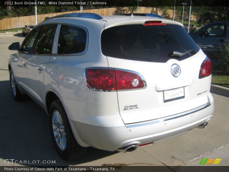 White Diamond Tricoat / Cashmere 2012 Buick Enclave FWD