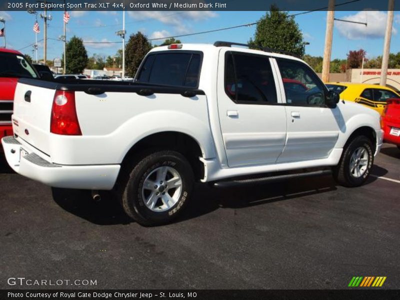 Oxford White / Medium Dark Flint 2005 Ford Explorer Sport Trac XLT 4x4