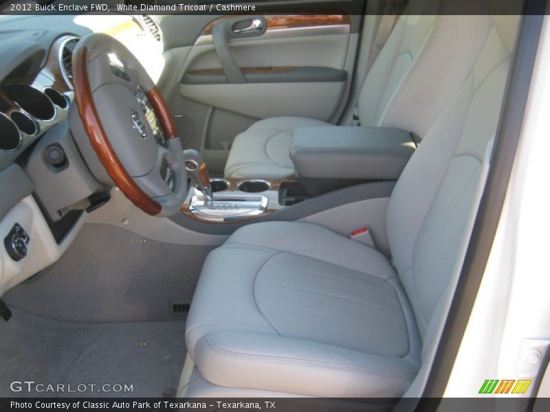 White Diamond Tricoat / Cashmere 2012 Buick Enclave FWD