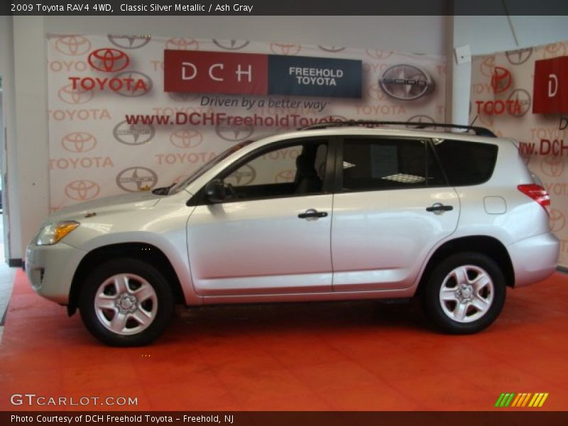 Classic Silver Metallic / Ash Gray 2009 Toyota RAV4 4WD