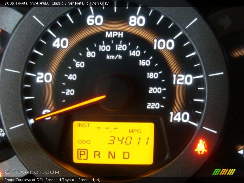 Classic Silver Metallic / Ash Gray 2009 Toyota RAV4 4WD