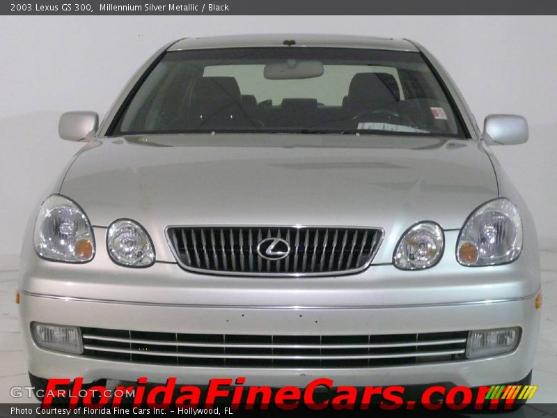 Millennium Silver Metallic / Black 2003 Lexus GS 300