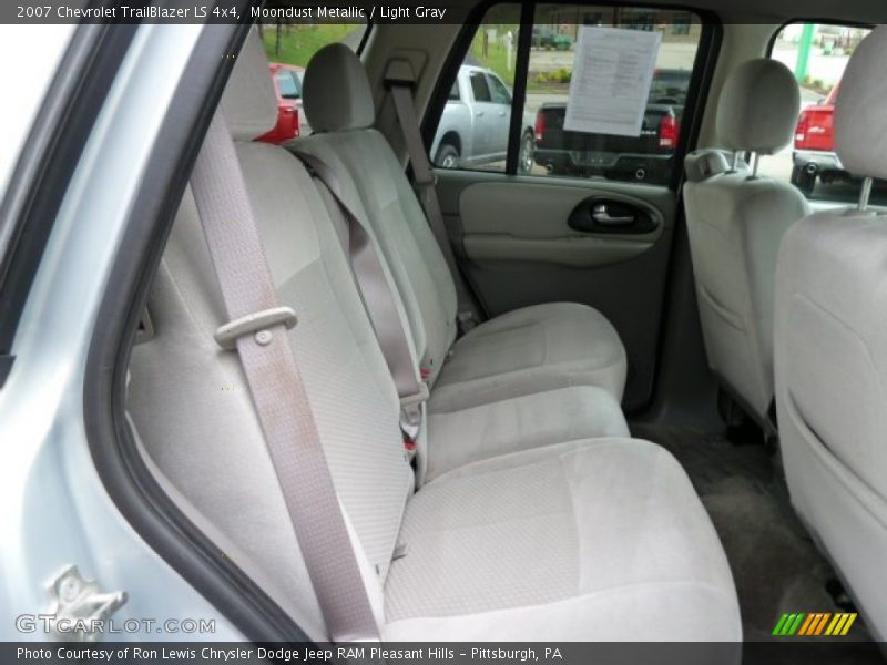 Moondust Metallic / Light Gray 2007 Chevrolet TrailBlazer LS 4x4