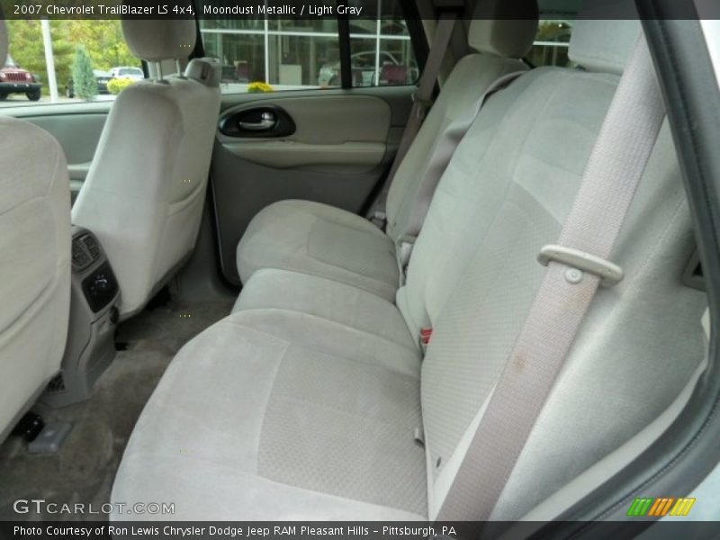 Moondust Metallic / Light Gray 2007 Chevrolet TrailBlazer LS 4x4