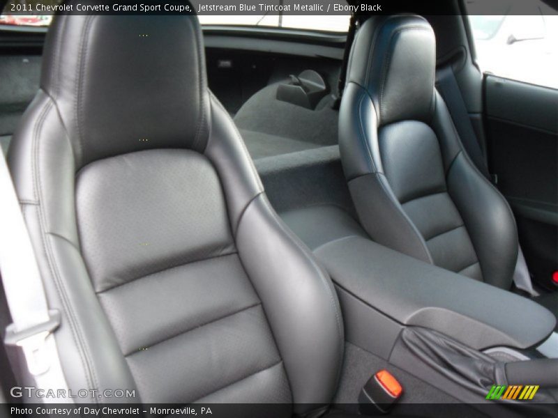  2011 Corvette Grand Sport Coupe Ebony Black Interior