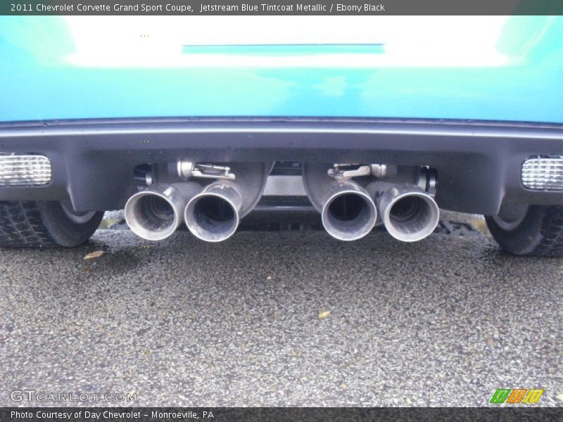 Exhaust of 2011 Corvette Grand Sport Coupe