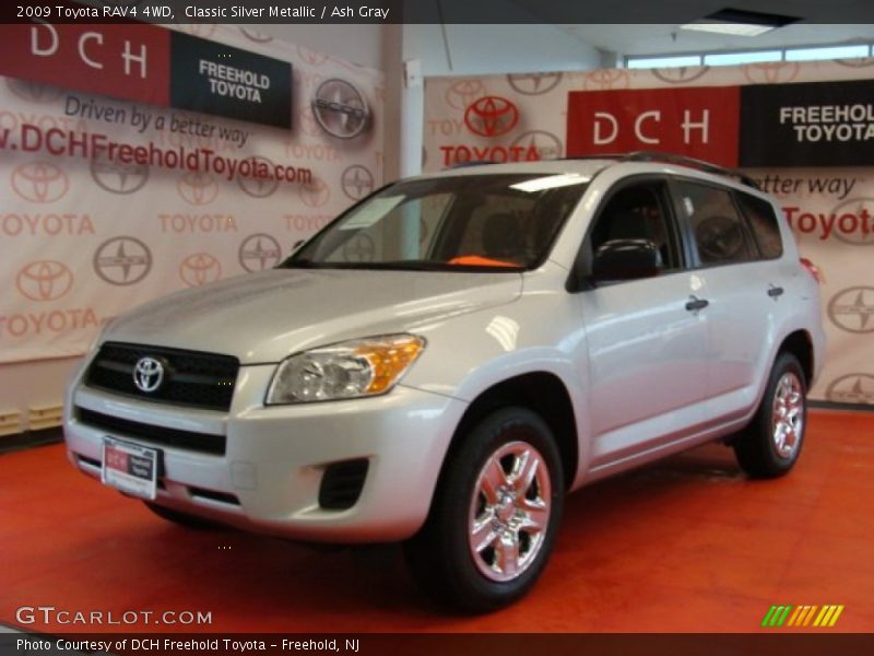 Classic Silver Metallic / Ash Gray 2009 Toyota RAV4 4WD